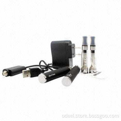 Rechargeable 650/900/1100mAh EGO-LCD battery with refillable 1.6mL CE atomizers